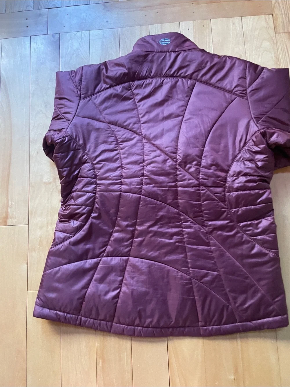 ExOfficio Women's Burgundy Quilted Puffer Jacket